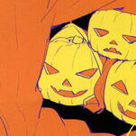 Current profile picture for the @danchoufiles bot. Don't ask why Kido's a pumpkin here.