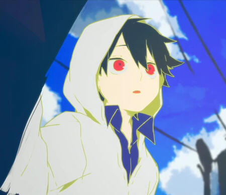 Child Seto with a surprised expression on his face. (Shounen Brave MV)